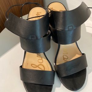 Black Sam Edelman sandals